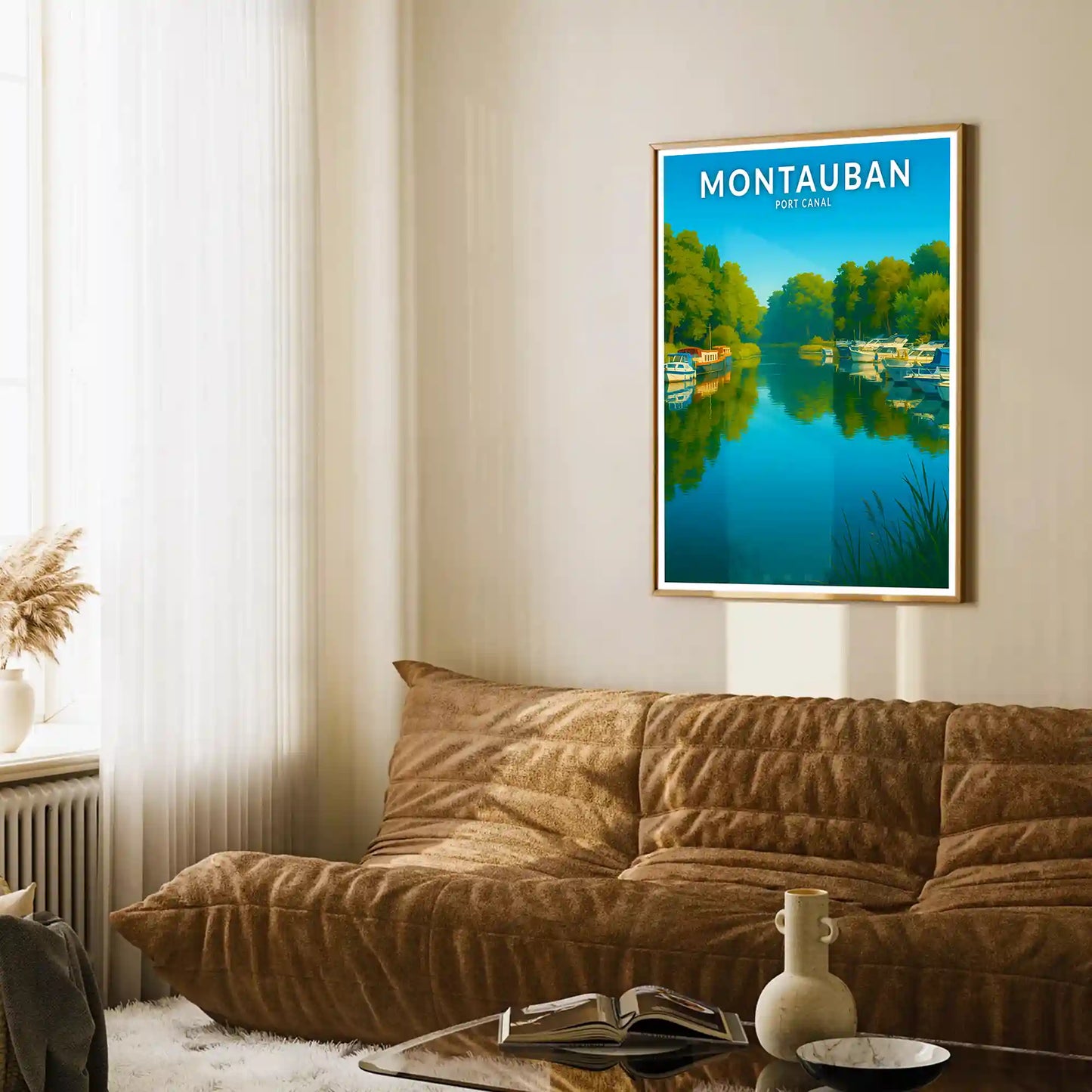 Affiche - Montauban - Port Canal
