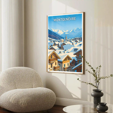 Affiche - Montgenèvre