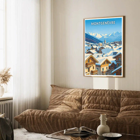 Affiche - Montgenèvre