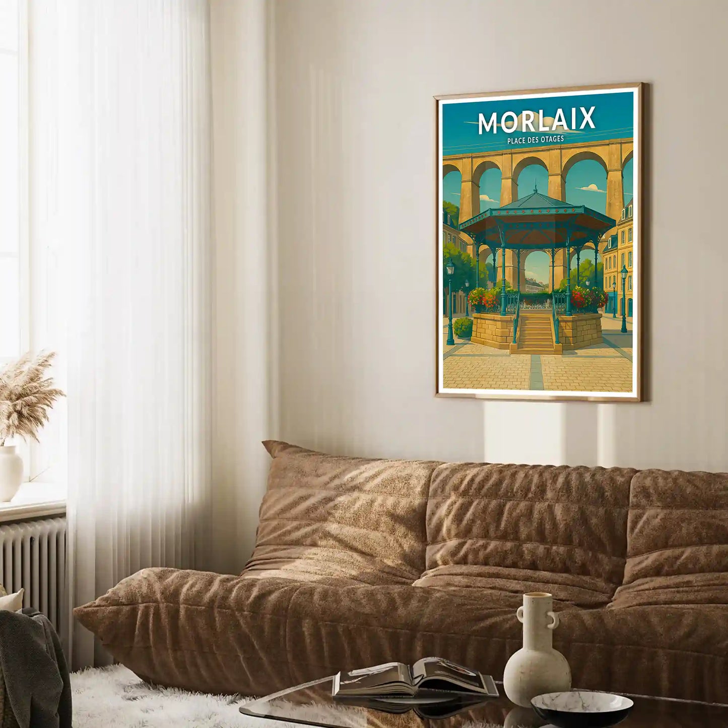 Affiche - Morlaix - Place des Otages