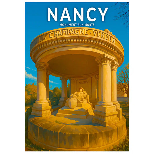 Affiche - Nancy - Monument aux Morts