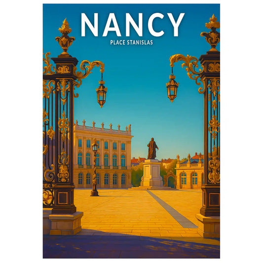 Affiche - Nancy - Place Stanislas