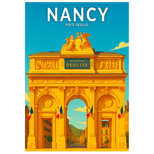 Affiche - Nancy - Porte Desilles