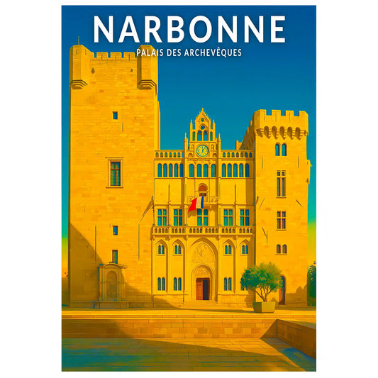 Affiche - Narbonne - Palais des Archevêques