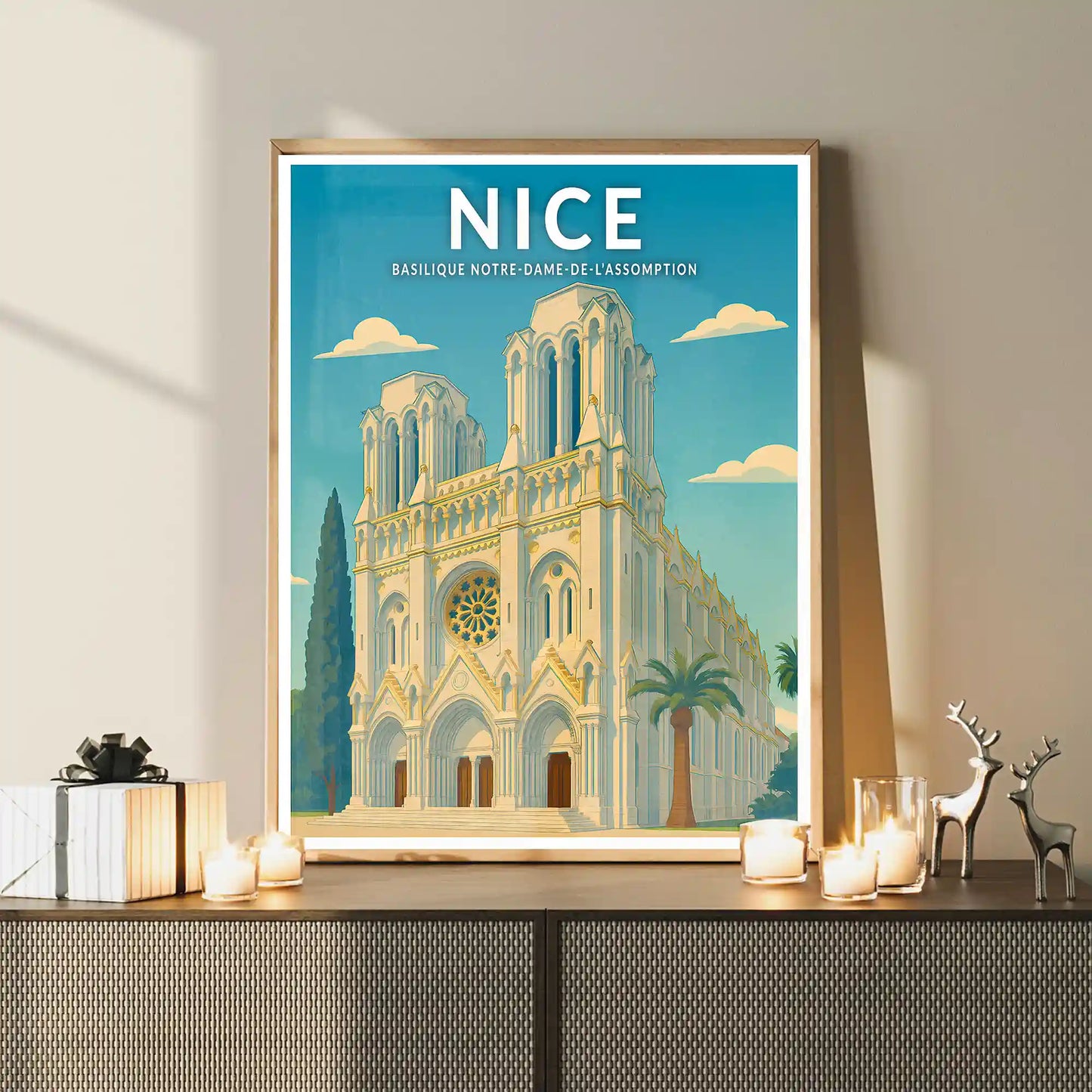 Affiche - Nice - Basilique Notre Dame de l’Assomption