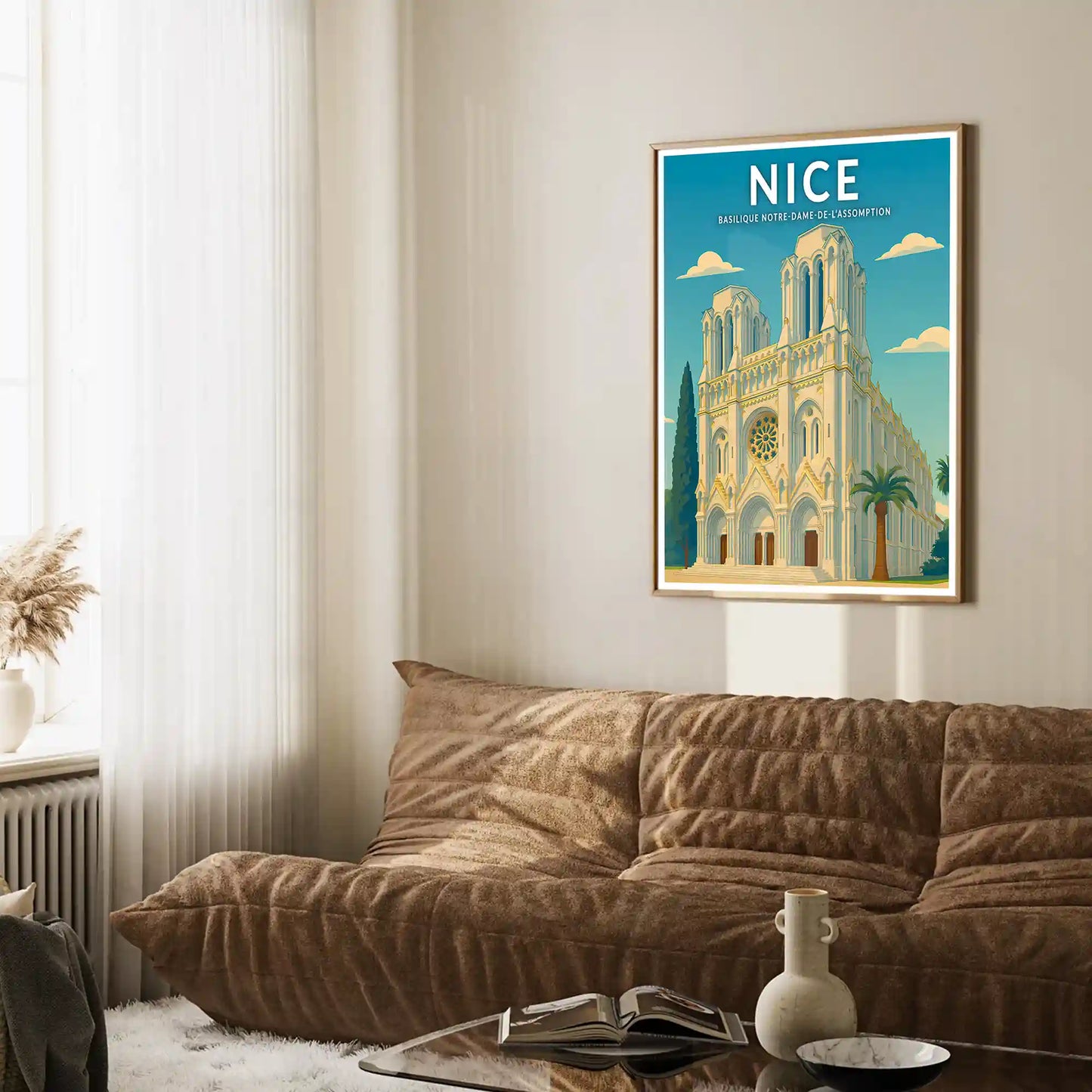 Affiche - Nice - Basilique Notre Dame de l’Assomption