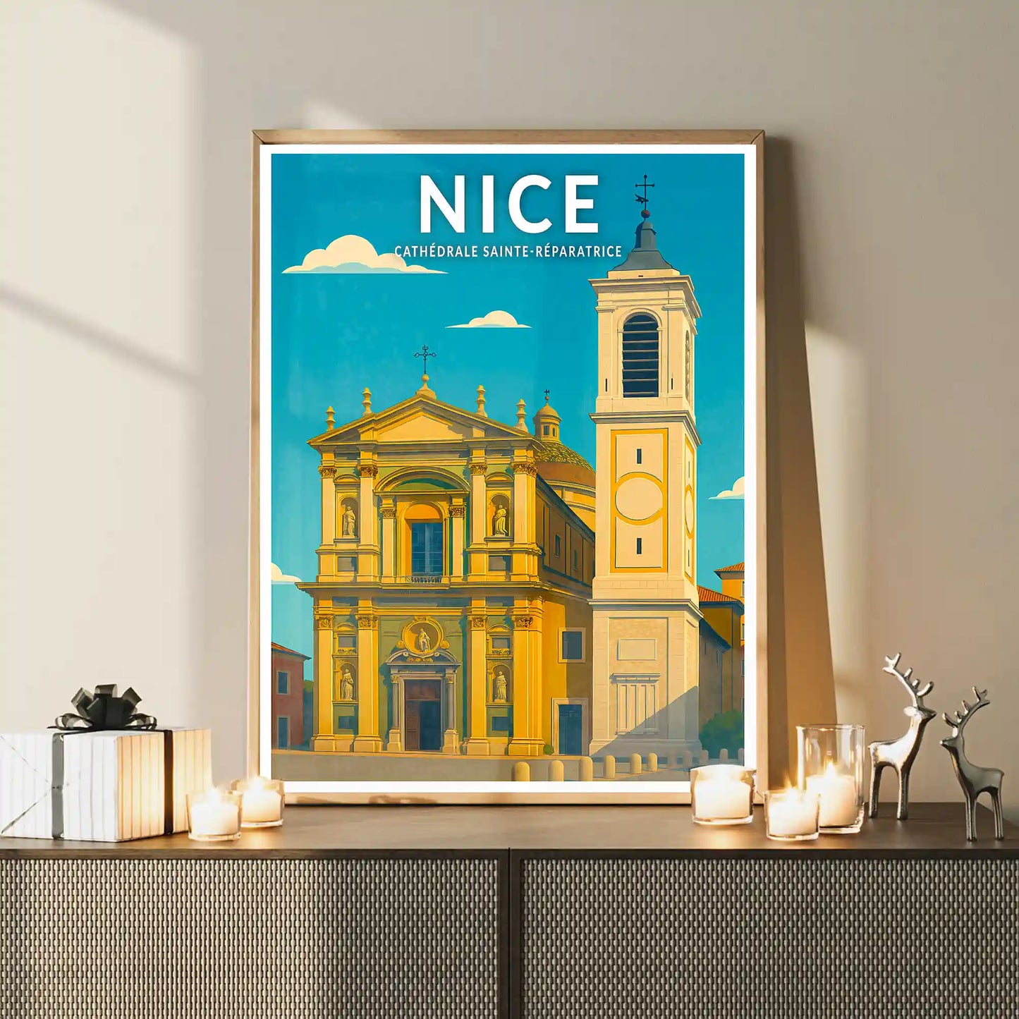 Affiche - Nice - Cathédrale Sainte-Réparatrice