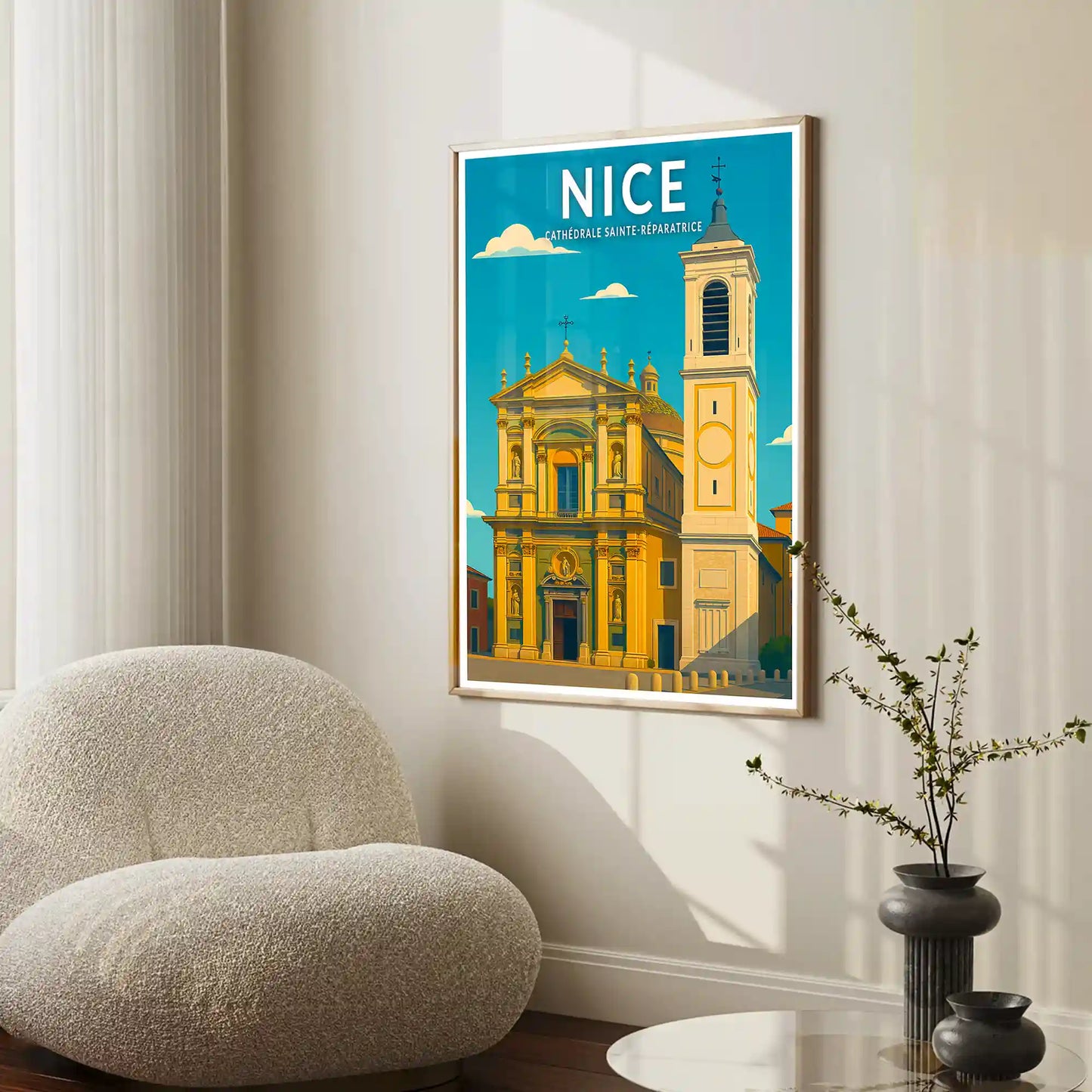 Affiche - Nice - Cathédrale Sainte-Réparatrice