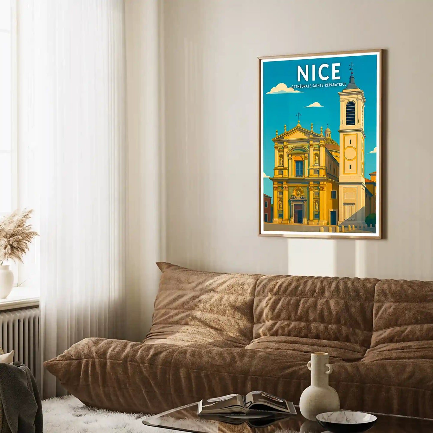 Affiche - Nice - Cathédrale Sainte-Réparatrice