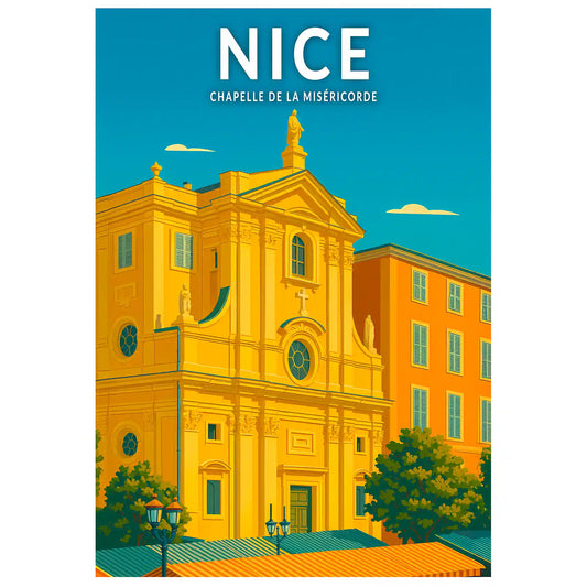 Affiche - Nice - Chapelle de la Miséricorde