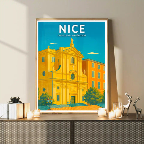 Affiche - Nice - Chapelle de la Miséricorde