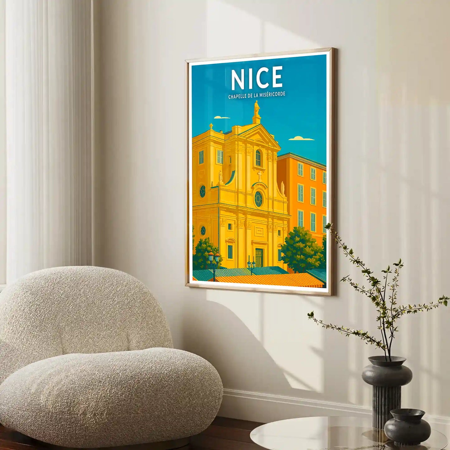 Affiche - Nice - Chapelle de la Miséricorde