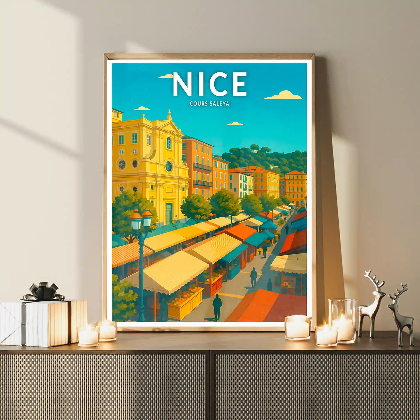 Affiche - Nice - Cours Saleya