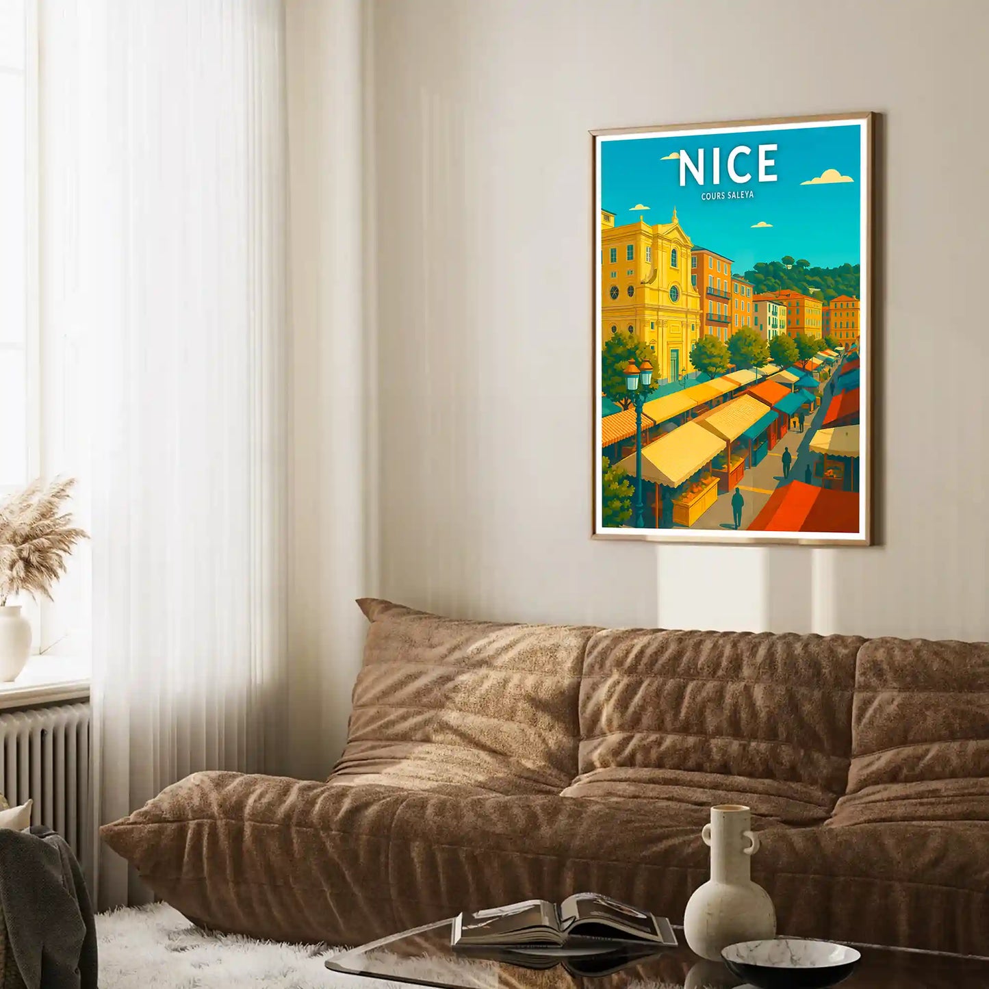 Affiche - Nice - Cours Saleya