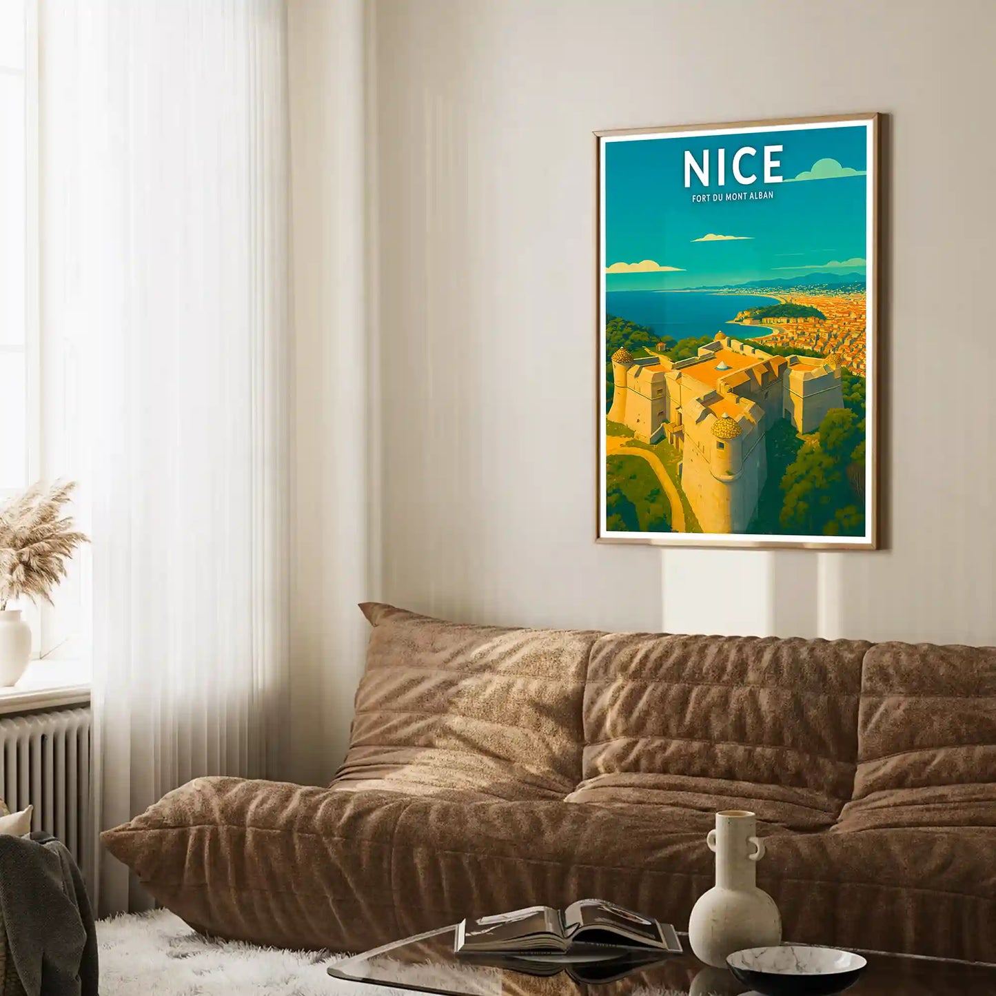Affiche - Nice - Fort du Mont Alban