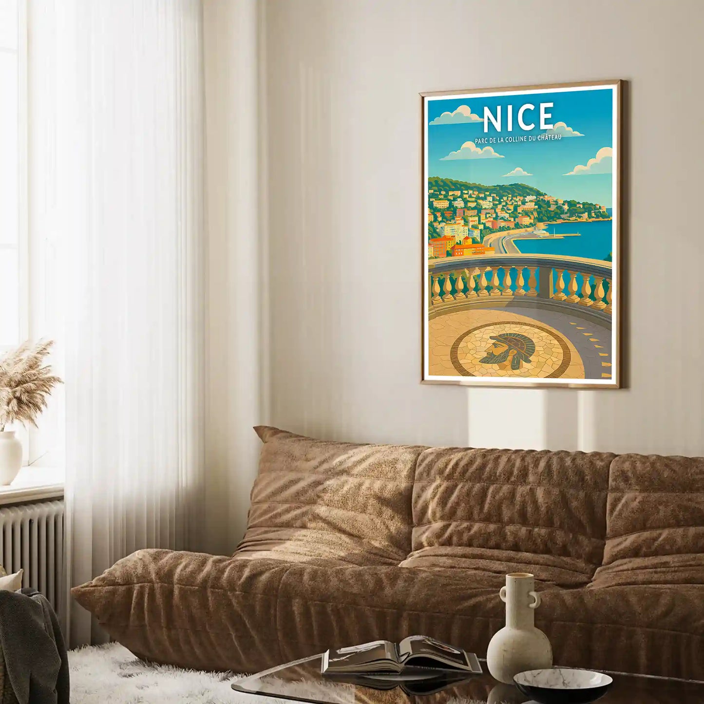 Affiche - Nice - Parc de la Colline du Château