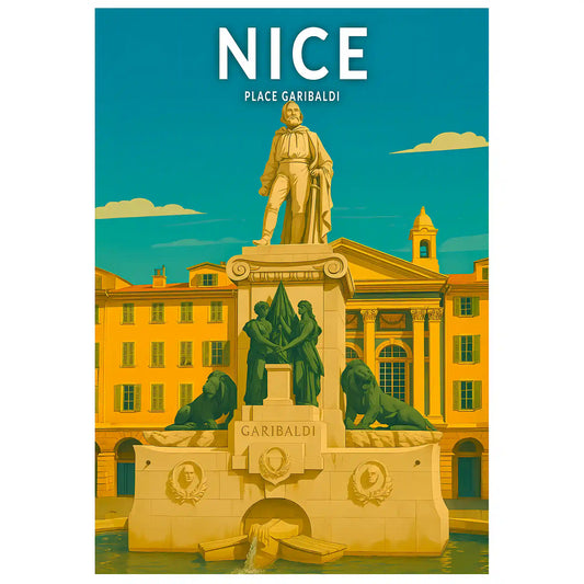 Affiche - Nice - Place Garibaldi