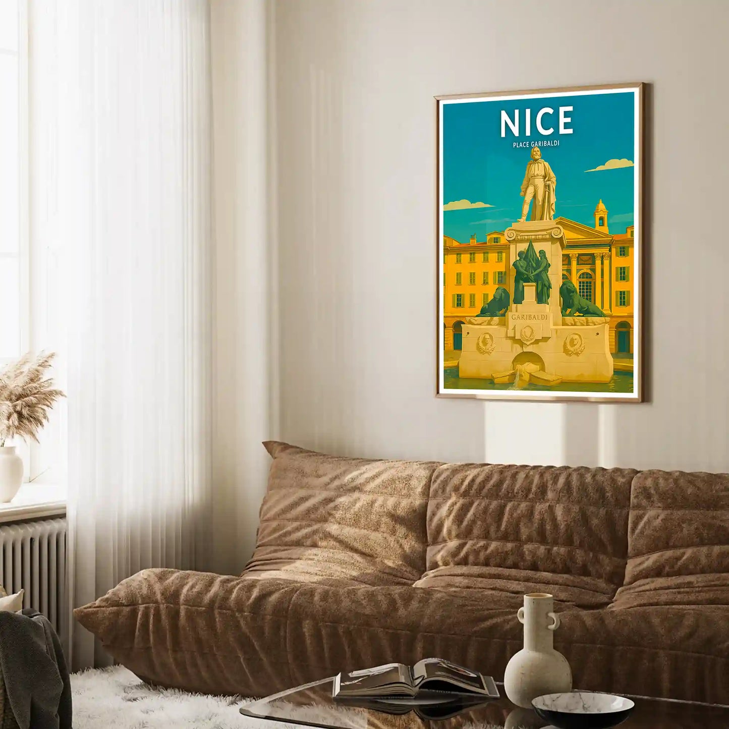 Affiche - Nice - Place Garibaldi