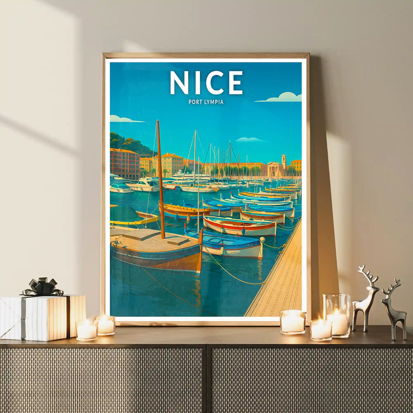 Affiche - Nice - Port Lympia