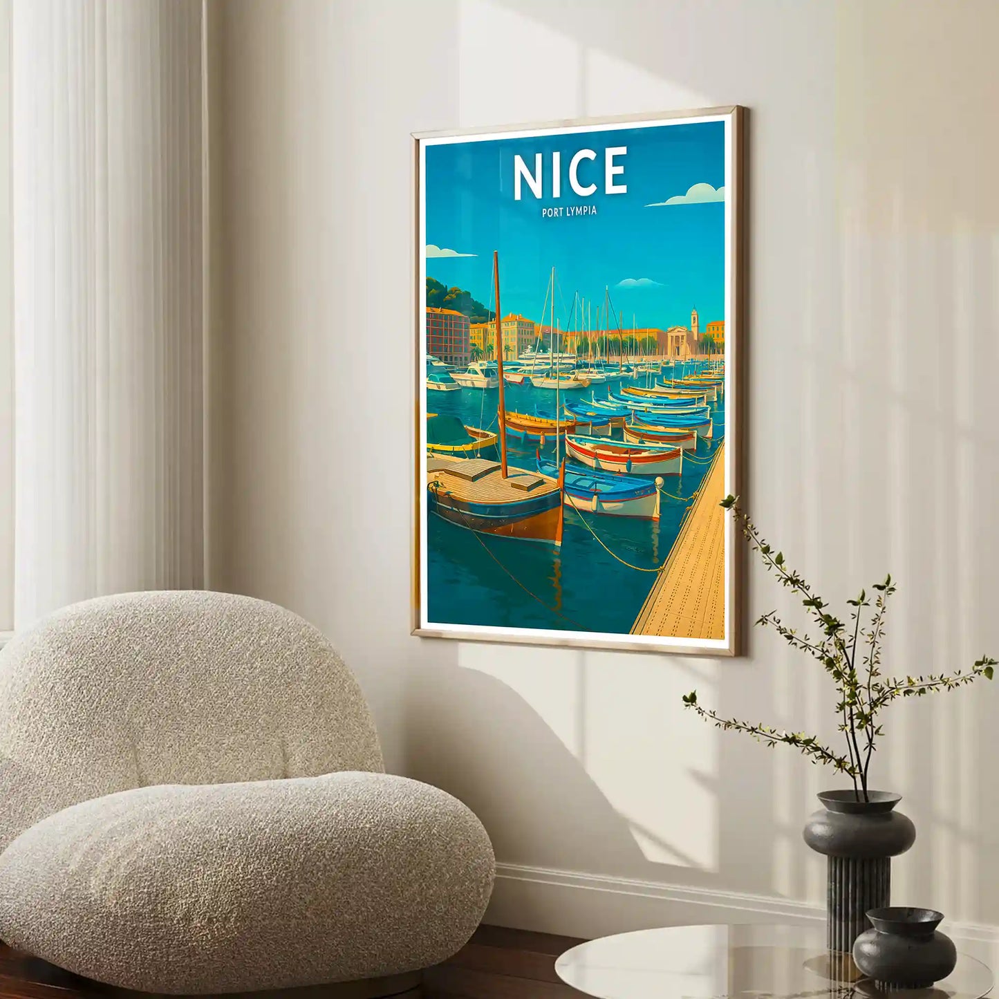 Affiche - Nice - Port Lympia