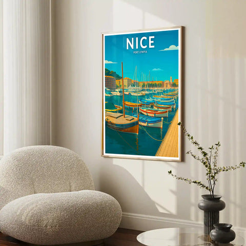 Affiche - Nice - Port Lympia