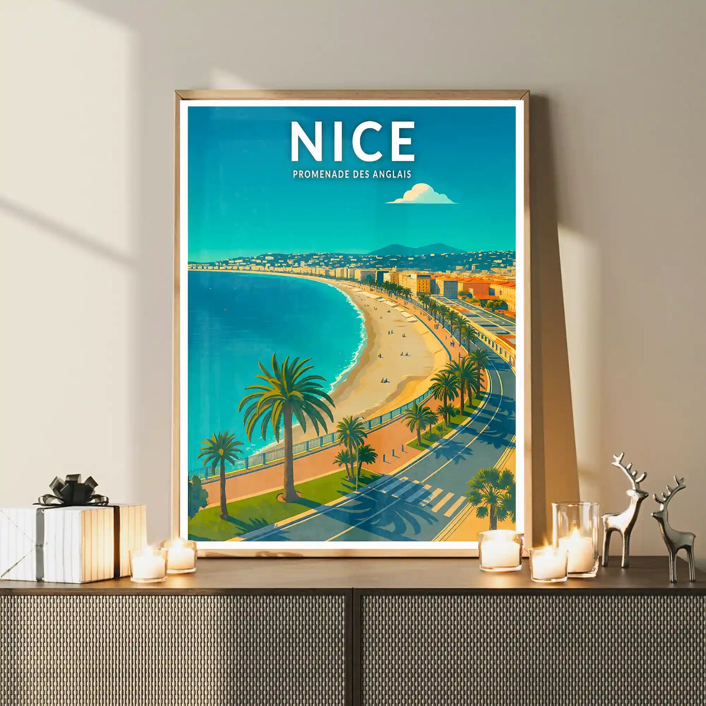 Affiche - Nice - Promenade des Anglais
