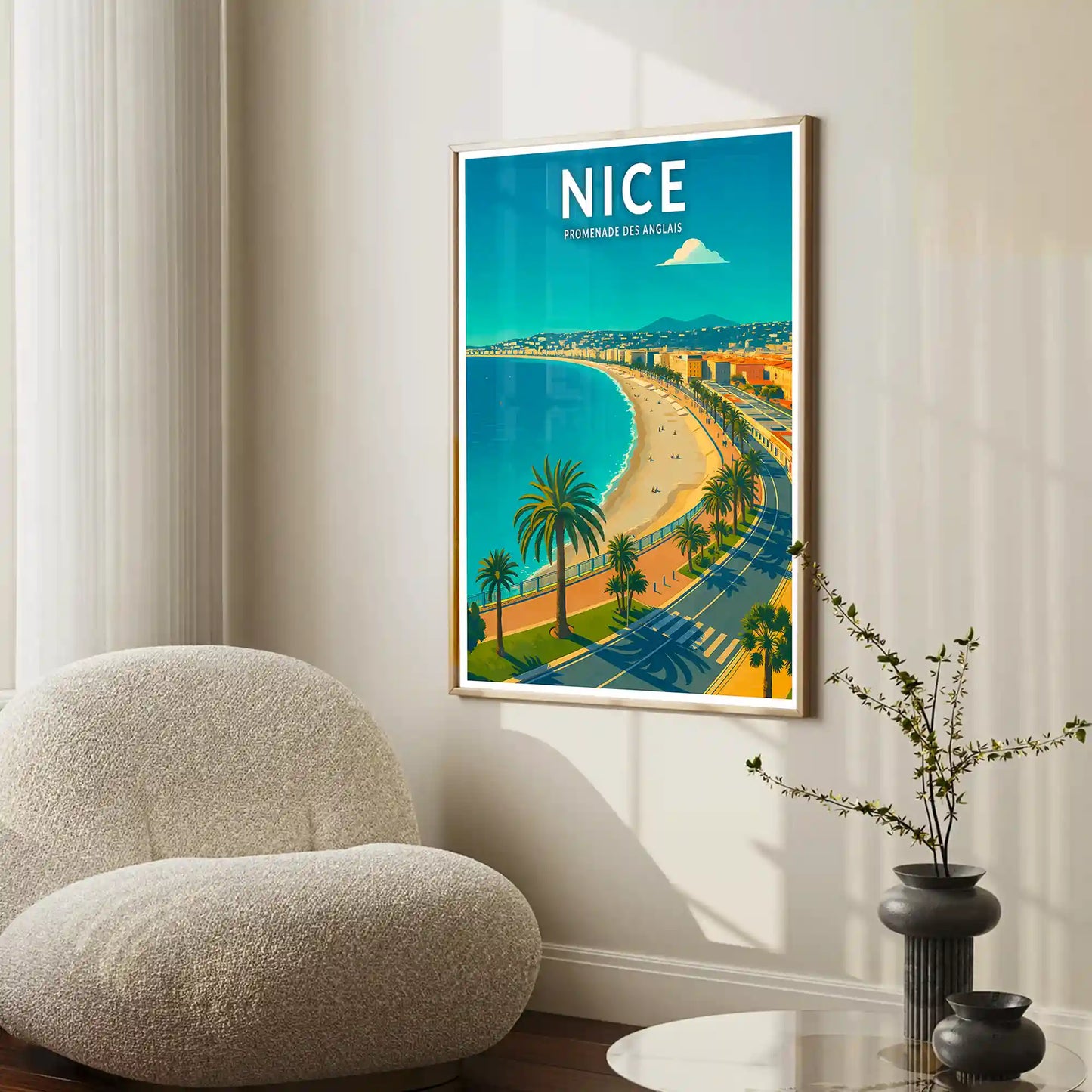 Affiche - Nice - Promenade des Anglais