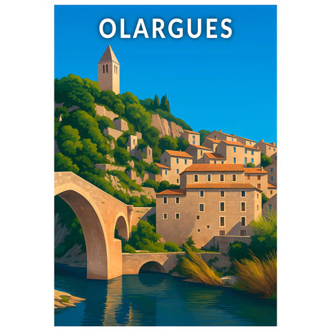 Affiche - Olargues