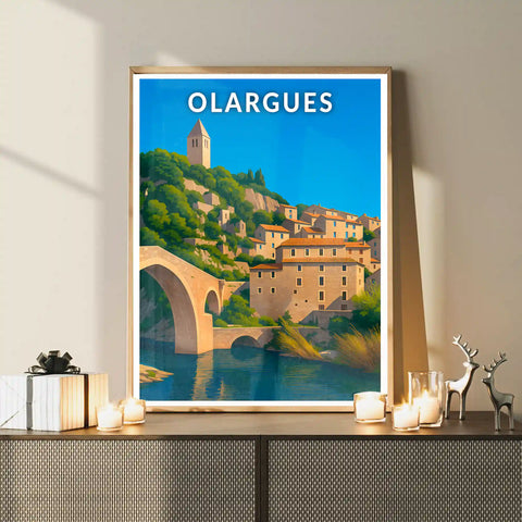 Affiche - Olargues