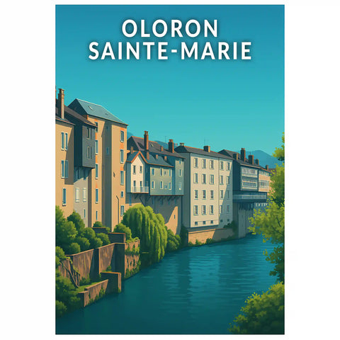 Affiche - Oloron-Sainte-Marie