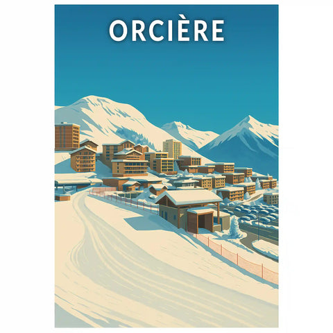 Affiche - Orcière