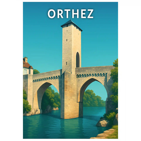 Affiche - Orthez