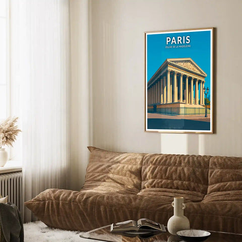 Affiche - Paris - Église de la Madeleine
