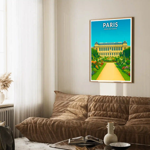 Affiche - Paris - Jardin des Plantes