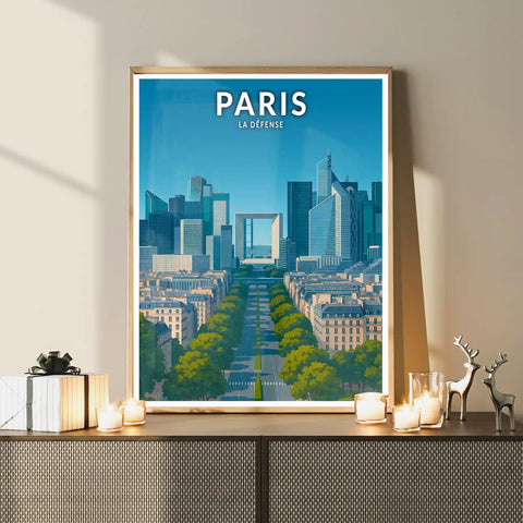Affiche - Paris - La Défense