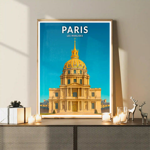 Affiche - Paris - Les Invalides