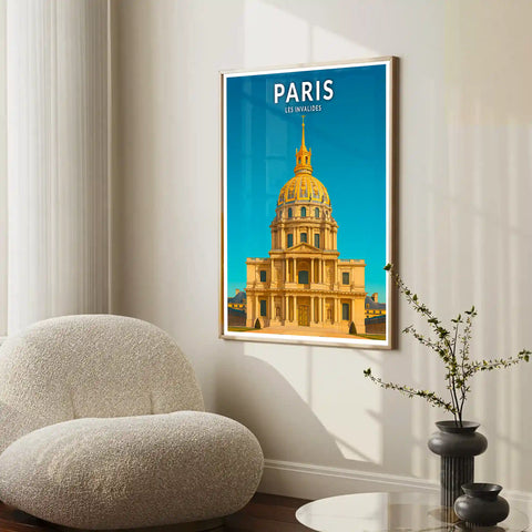 Affiche - Paris - Les Invalides