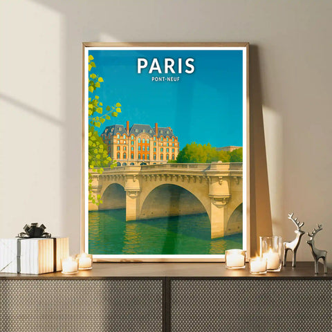 Affiche - Paris - Pont Neuf