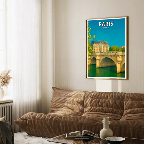 Affiche - Paris - Pont Neuf
