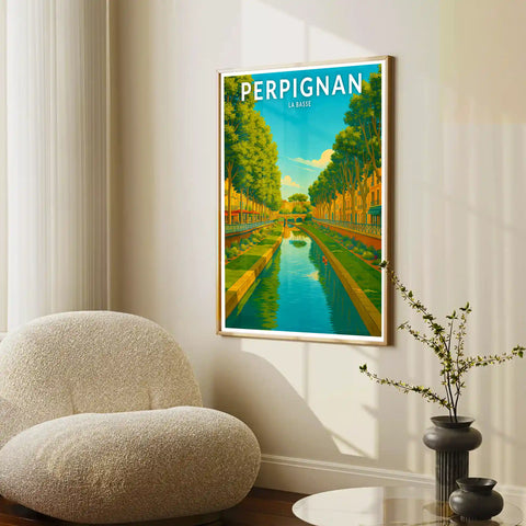 Affiche - Perpignan - La Basse