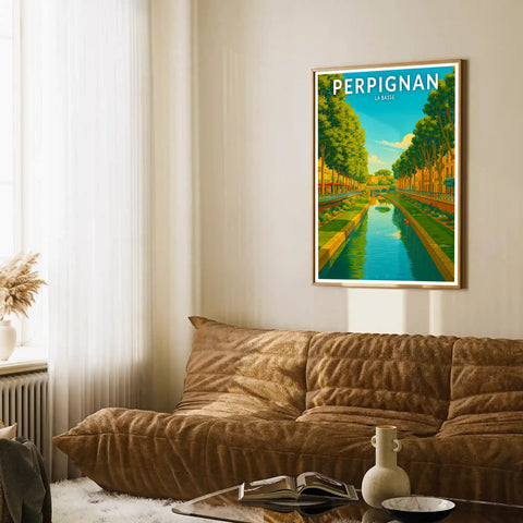 Affiche - Perpignan - La Basse