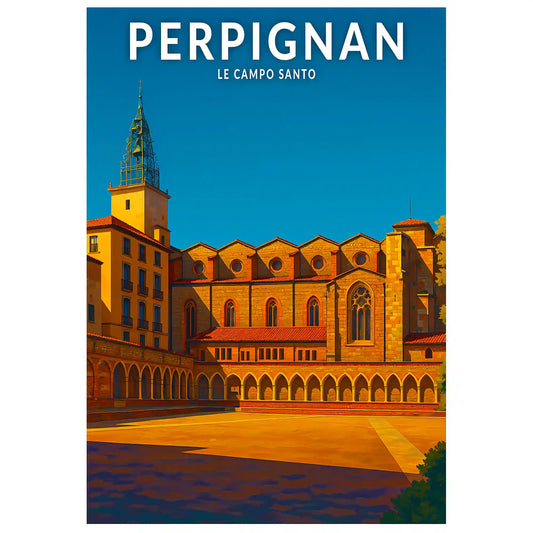 Affiche - Perpignan - Le Campo Santo