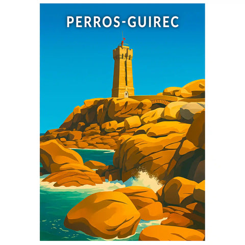 Affiche - Perros-Guirec