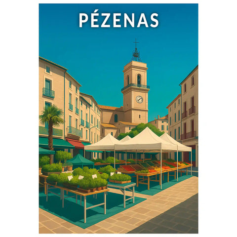 Affiche - Pézenas