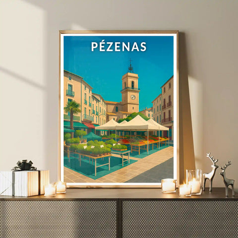 Affiche - Pézenas