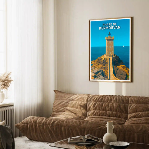 Affiche - Phare de Kermorvan
