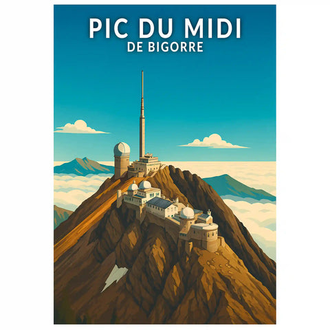 Affiche - Pic du Midi de Bigorre