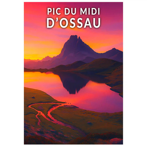Affiche - Pic du Midi d'Ossau