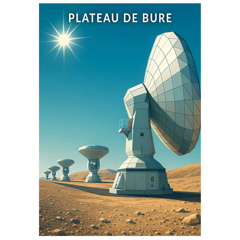 Affiche - Plateau de Bure