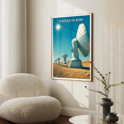 Affiche - Plateau de Bure